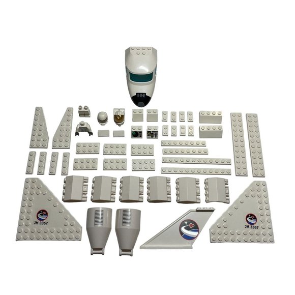 RETIRED Lego City Space Centre (3368) AND Space Shuttle (3367) 100% COMPLETE - Picture 9 of 12